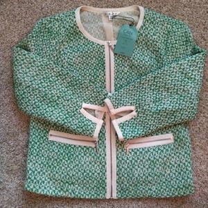 NWT Cabi Happy Day Clover Tweed jacket